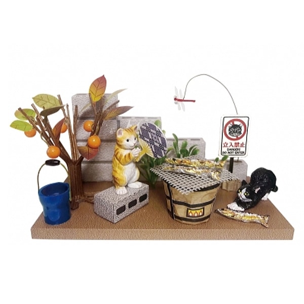 【ミニチュアキット】 にゃんこのミニチュアライフコレクション / ごちそうタイム [3304] [m-s]【ネコポス配送対応】【C】