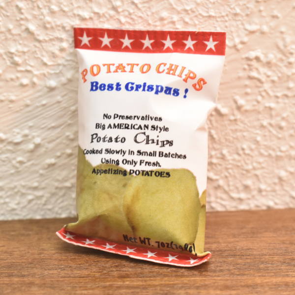 ミニチュアフード ポテトチップス(A) 作家：ミニチュア工房 利佳 さん [品番：32771] [m-s]【ネコポス配送対応】【C】