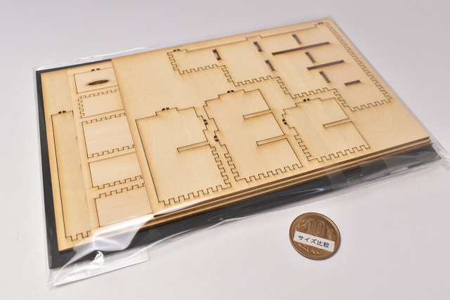 コバアニ模型工房 1/12 和の造作シリーズ 和モダン 階段ダンス