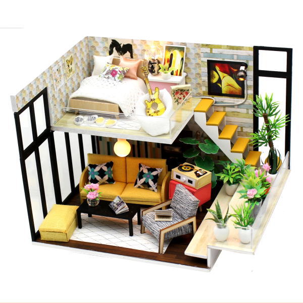 ミニチュアキット シンシアの休日 [M031Z] ドールハウス 組み立てDIY