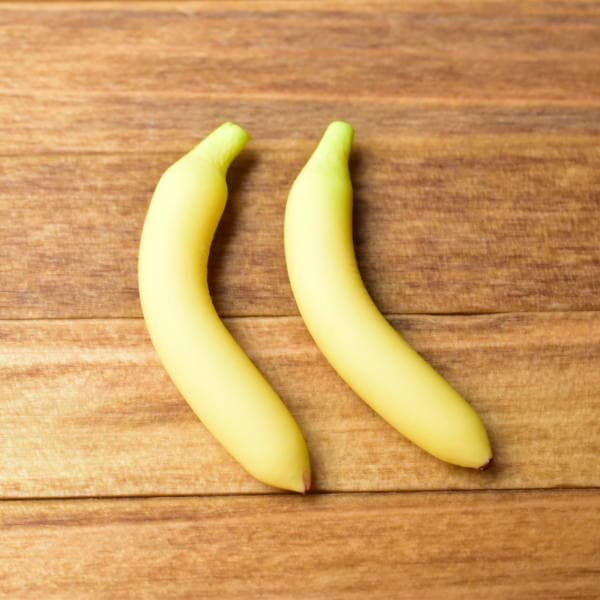 ミニチュアフード 果物シリーズ 【バナナ [LF2] 2個セット】 (1/12スケール) [m-s]【SM】【ネコポス配送対応】【C】