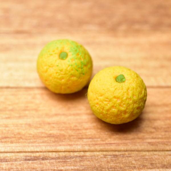 ミニチュアフード 果物シリーズ 【オレンジ [LF8] 2個セット】 (1/12スケール) [m-s]【SM】【ネコポス配送対応】【C】