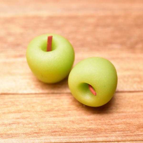 ミニチュアフード 果物シリーズ 【青りんご [LF16] 2個セット】 (1/12スケール) [m-s]【SM】【ネコポス配送対応】【C】