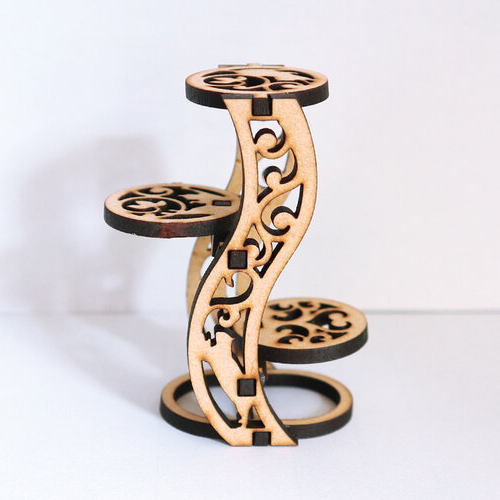 猫のミニチュア フラワーニャック(ラック) 1/12スケール ドールハウス [m-s]【 ネコポス不可 】【C】