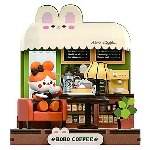 【終売】ROBOTIME Rolife ミニチュアキット ミニフレンズ 【RSW01：ROROコーヒー】[m-s]【 ネコポス不可 】