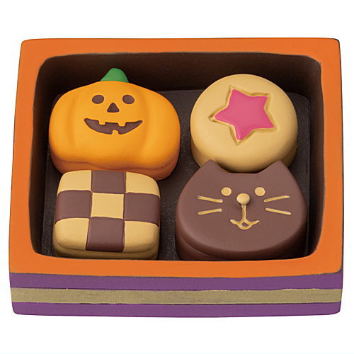 【ハロウィンクッキーBOX (ZHW-47915H)】 DECOLE concombre デコレ コンコンブル Happy Halloween【ネコポス配送対応】【C】