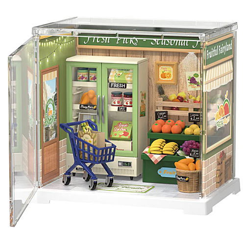 ROBOTIME ROLIFE DIY ミニチュアハウス ミニスーパークリエイターシリーズ 【DWS01B：Nature Energy Fruits】※組立説明書(英語版) [m-s]【 ネコポス不可 】