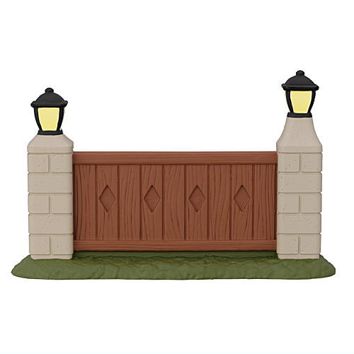 【街灯付きフェンス (ZHW-29209H)】 DECOLE concombre デコレ コンコンブル ハロウィン2025 おばけなにゃんこたち【 ネコポス不可 】【C】