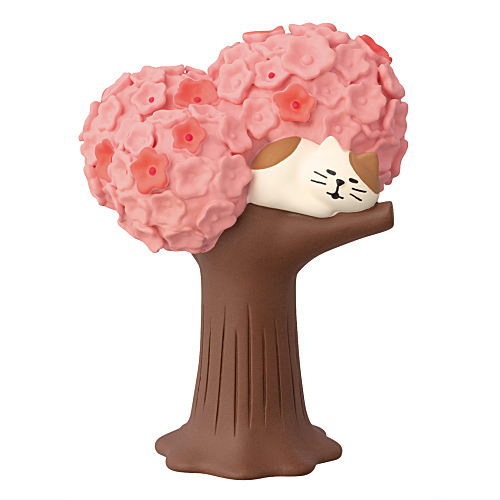 【うとうと子猫と桜の木 (ZSA-16559R)】 DECOLE concombre デコレ コンコンブル ひなまつり2026【 ネコポス不可 】