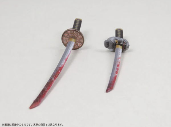 プリプラ フィギュアの武器 武士の嗜み 邪の道 (彩色済みプラスチックモデル)【ネコポス配送対応】【C】