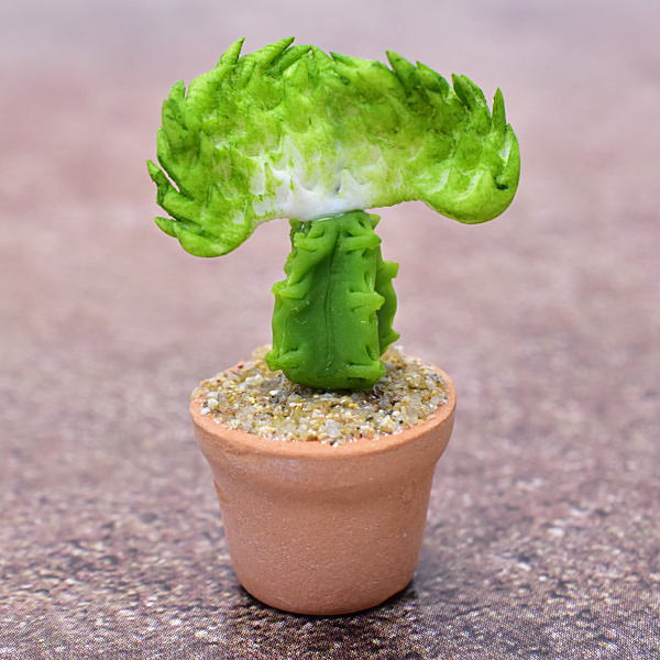 ミニチュアパーツ 鉢植えミニサボテン [CT12] (1/12スケール) [m-s]【ネコポス配送対応】【C】