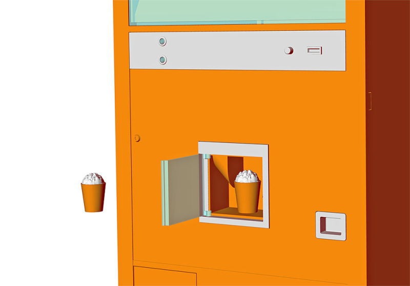 1/12スケール フィギュアアクセサリーシリーズ (62208) レトロ自販機