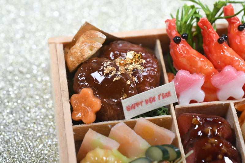 送料無料】ミニチュアフード ミニチュア作家 京都まめひろ おせち2025