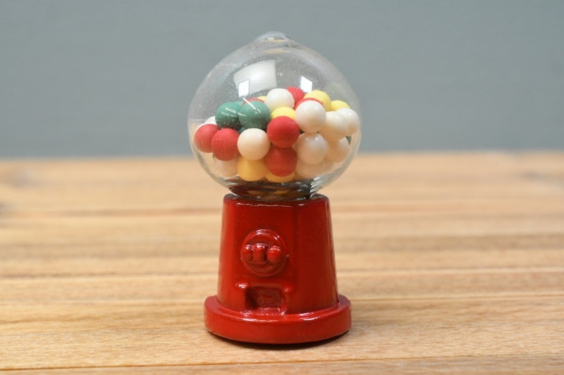 ミニチュア雑貨 卓上ガムボールマシーン[B(A-49)][m-s]【 ネコポス不可