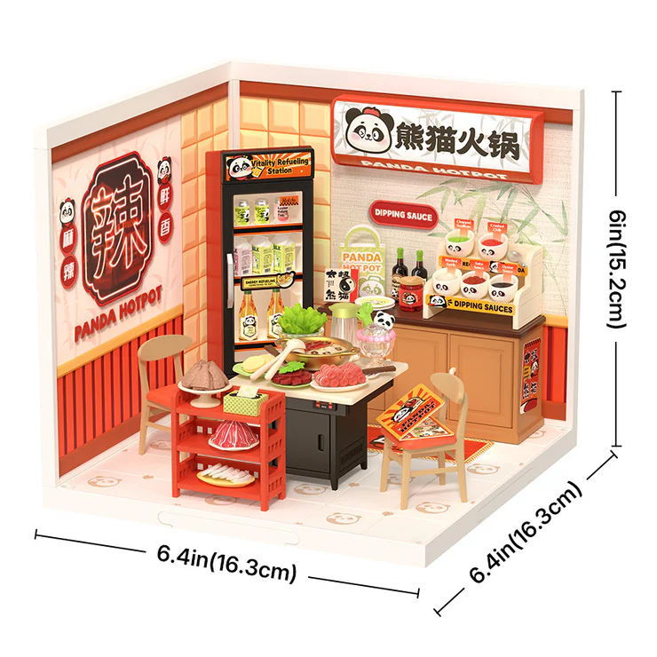 ROBOTIME ROLIFE DIY ミニチュアハウス スーパークリエイターシリーズ