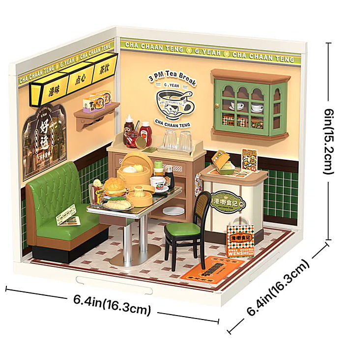 あんばたー　ミニチュアハウス ROBOTIME ROLIFE DIY ミニチュアハウス スーパークリエイターシリーズ