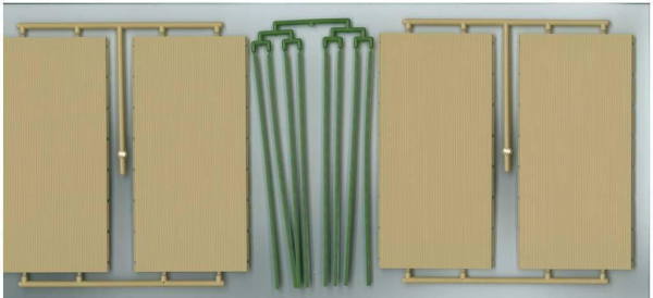 ミニチュア雑貨 1/12スケール 畳(四畳セット）B プラモデル (ピンクタンク pinktank) [m-s]【ネコポス配送対応】※ネコポス対応は1セットのみ、2セット以上は宅配便での発送となります。