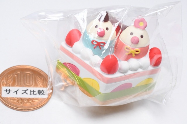 【ひなケーキ 文鳥雛 (ZMM-38507L)】DECOLE concombre デコレ コンコンブル 桜うららかひなまつり【 ネコポス不可 】【C】