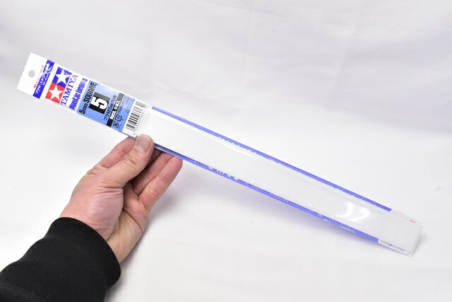 タミヤ 楽しい工作シリーズ No.131 プラ材 5mm 角棒 6本入 (70131