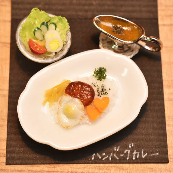 ミニチュアフード カレーランチセット ミニチュアフード スパイス