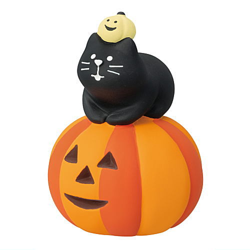 かぼちゃでまったり猫 (ZHW-47919H)】 DECOLE concombre デコレ