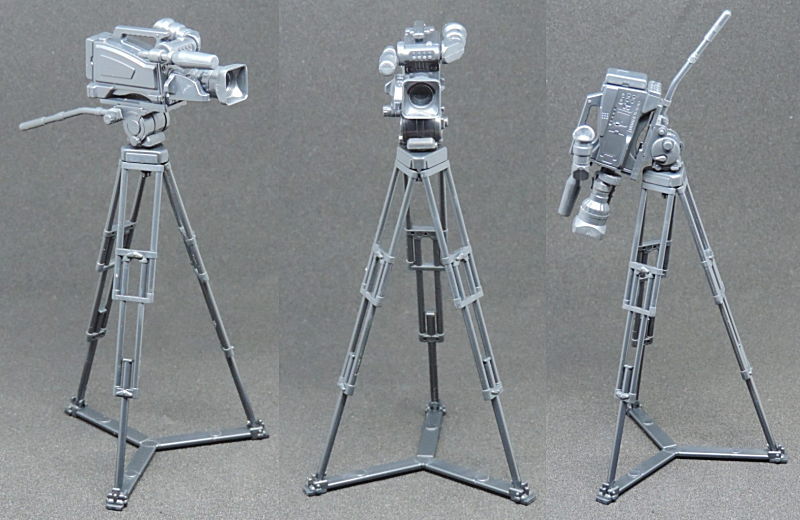 1/12 テレビカメラ プラモデル (ピンクタンク pinktank) [m-s]【ネコポス配送対応】