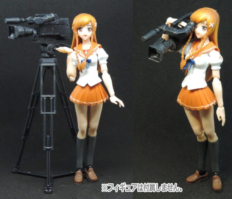 1/12 テレビカメラ プラモデル (ピンクタンク pinktank) [m-s]【ネコポス配送対応】