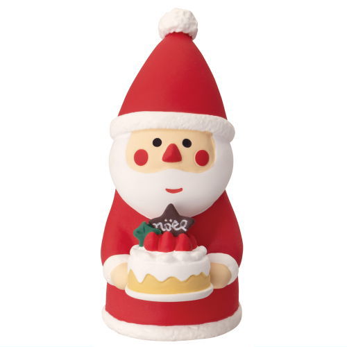 【ケーキ運びサンタ (ZXS-47931X)】 DECOLE concombre デコレ コンコンブル クリスマス(2024)【 ネコポス不可 】【C】