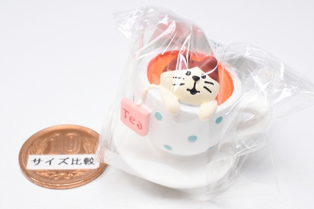 【ちびねこ 紅茶 (ZCB-38255)】DECOLE concombre デコレ コンコンブル コンコンスイーツパーラー【 ネコポス不可 】【C】