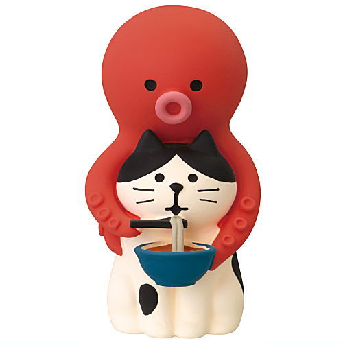 猫に親切な蛸 (ZCB-29605)】 DECOLE concombre デコレ コンコンブル