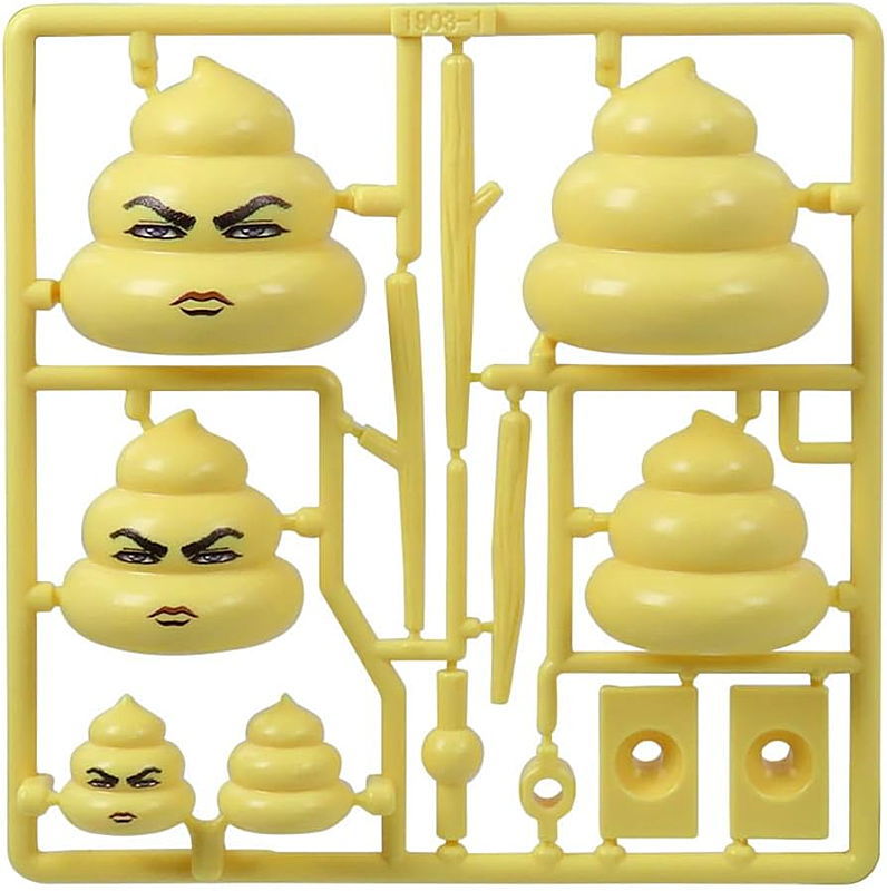 プリプラ うんち倶楽部 Vol.1【初回生産特典付き】 (彩色済みプラスチックモデル)【ネコポス配送対応】【C】