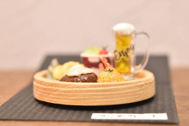 展示のみ】ミニチュアフード 「ランチプレート」 作家：京都まめひろ