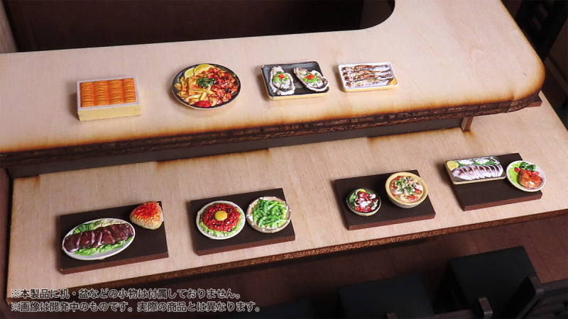 プリプラ フィギュアのごはん Vol.7 なじみの居酒屋 (1/12スケール彩色