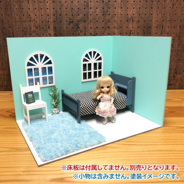 ディスプレィボード(A) ※床板は別売りです】 ミニチュアキット 1