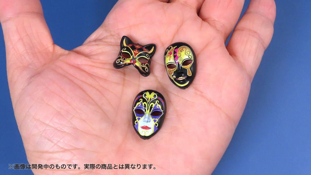 プリプラ フィギュアのお面 「洋」 (1/12スケール彩色済プラスチックモデル) [m-s]【ネコポス配送対応】【C】