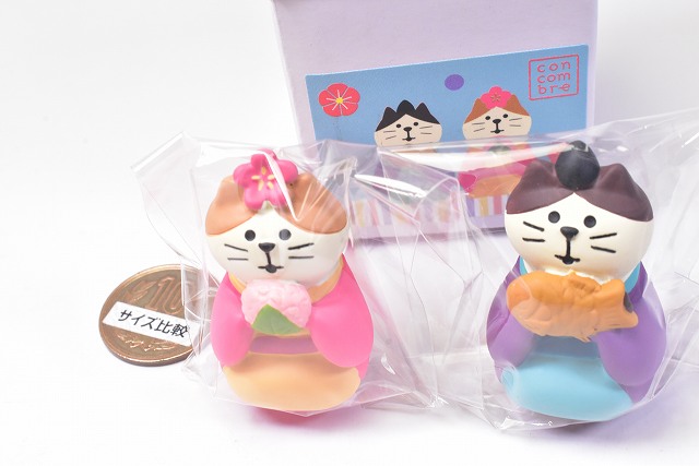 レアコンコンブルひな祭り猫