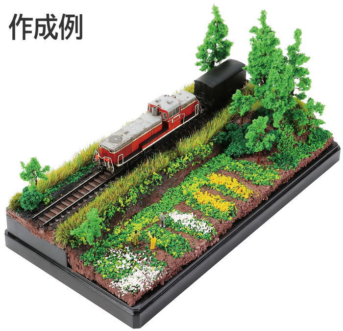 ジオラマ粘土 ジオベース ライトブラウン [小粒] 100g (品番：24303