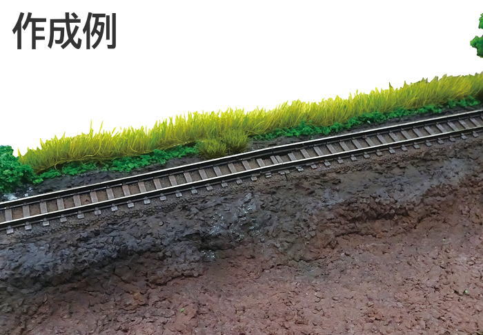 ジオラマ粘土 ジオベース ライトブラウン [小粒] 100g (品番：24303