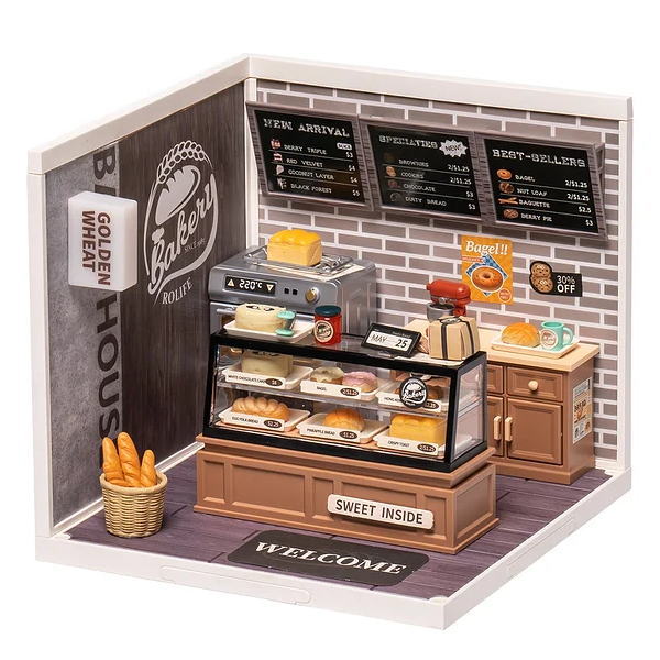 ROBOTIME ROLIFE DIY ミニチュアハウス スーパークリエイターシリーズ