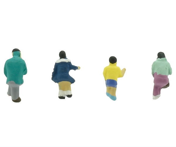 【座る人(2)】 ジオコレクラフト 1/150スケール【ネコポス配送対応】 【C】