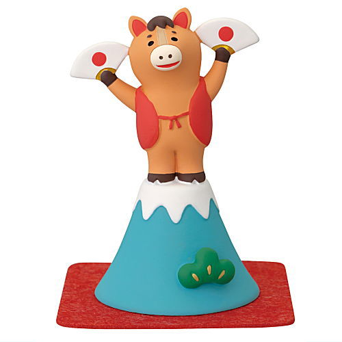 【富士で福踊り馬 (ZSG-29771G)】 DECOLE concombre デコレ コンコンブル 2026お正月【 ネコポス不可 】