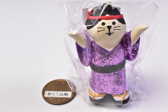 キラキラお侍猫 (ZCB-35255)】DECOLE concombre デコレ コンコンブル