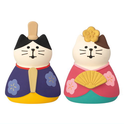 【猫雛 らんまん (ZMM-16301L)】 DECOLE concombre デコレ コンコンブル ひなまつり2026【 ネコポス不可 】