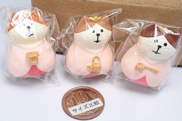 【なごやか三にゃん官女 (ZMM-16302L)】 DECOLE concombre デコレ コンコンブル ひなまつり2026【 ネコポス不可 】