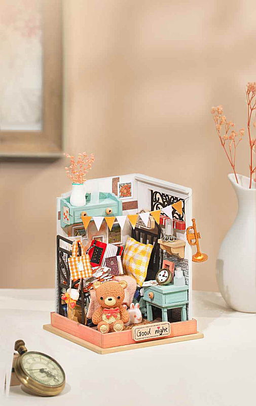 ROBOTIME Rolife ミニチュアドールハウスキット ミニサイズ 【DS016