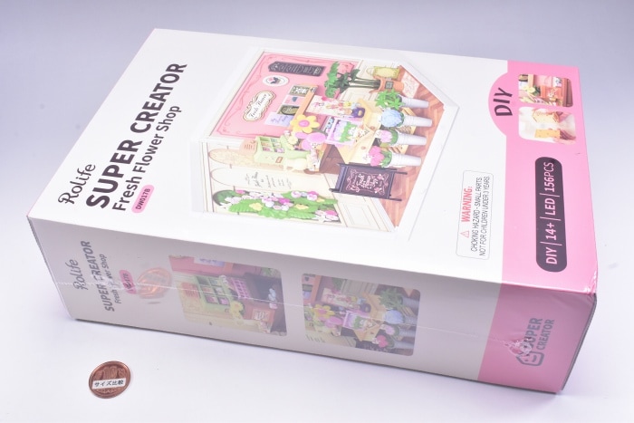 ROBOTIME ROLIFE DIY ミニチュアハウス スーパークリエイターシリーズ 【DW017B：Fresh Flower Shop】※組立説明書(英語版) [m-s]【 ネコポス不可 】