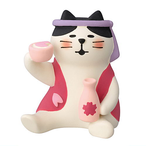 【乾杯お花見猫 (ZSA-16553R)】 DECOLE concombre デコレ コンコンブル ひなまつり2026【 ネコポス不可 】【C】