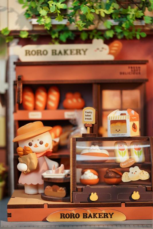 終売】ROBOTIME Rolife ミニチュアキット ミニフレンズ 【RSW02：RORO