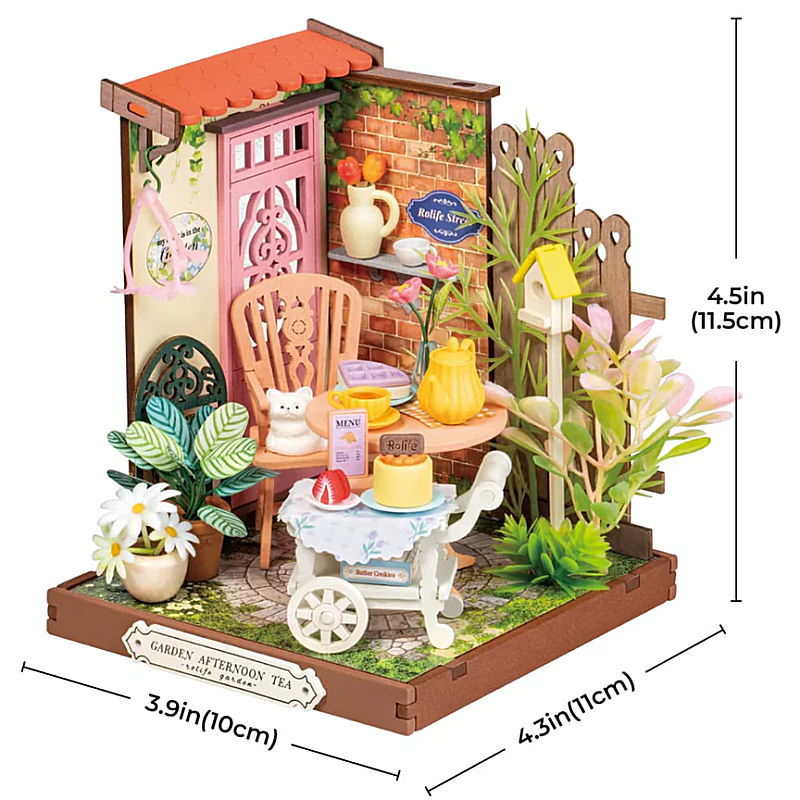 ROBOTIME Rolife ミニチュアドールハウスキット ミニサイズ 【DS038