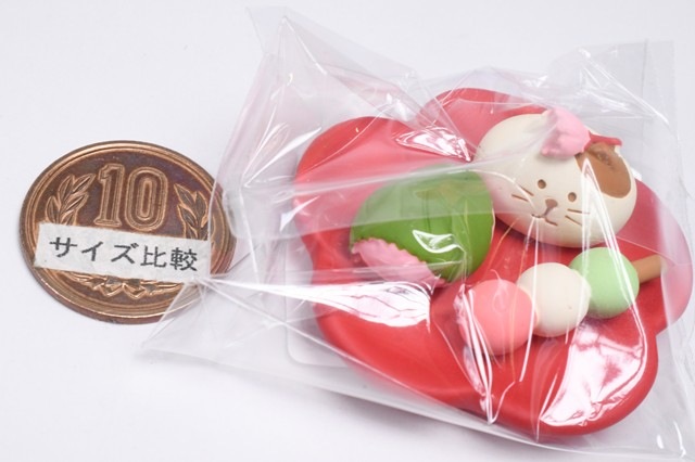 【にゃんこ和菓子盆 (ZSA-16557R)】 DECOLE concombre デコレ コンコンブル ひなまつり2026【ネコポス配送対応】【C】